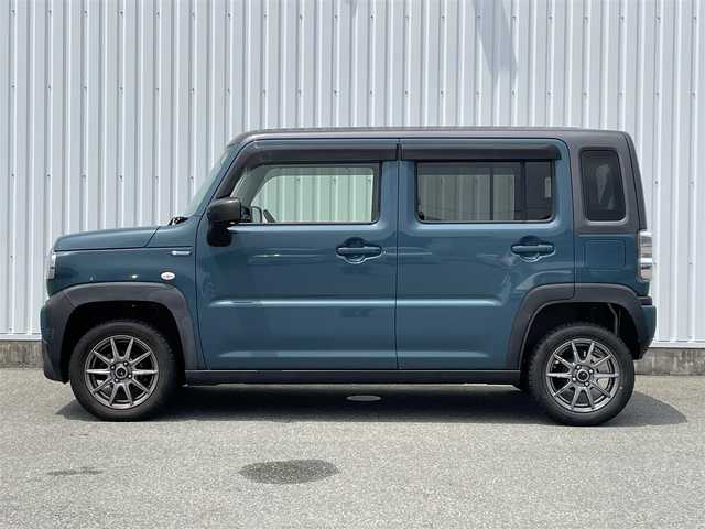 スズキ ハスラー HYBRID G 福岡県 2020(令2)年 3.2万km デニムブルー ガンメタリック 2トーン デュアルカメラブレーキサポート/衝突軽減/レーンキープアシスト/コーナーセンサー/純正９インチナビ/フルセグTV/CD/DVD/BT/AM/FM/applecarplay/androidauto/全周囲カメラ/前席シートヒーター/オートハイビーム/ビルトインＥＴＣ/社外アルミ/スマートキー/プッシュスタート