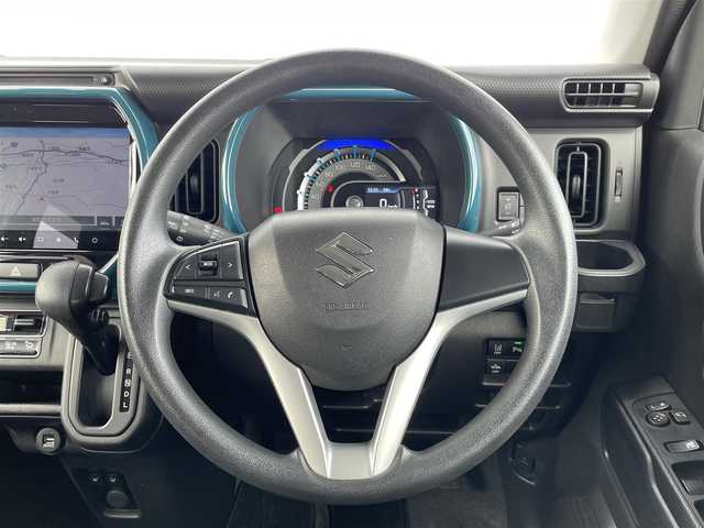 スズキ ハスラー HYBRID G 福岡県 2020(令2)年 3.2万km デニムブルー ガンメタリック 2トーン デュアルカメラブレーキサポート/衝突軽減/レーンキープアシスト/コーナーセンサー/純正９インチナビ/フルセグTV/CD/DVD/BT/AM/FM/applecarplay/androidauto/全周囲カメラ/前席シートヒーター/オートハイビーム/ビルトインＥＴＣ/社外アルミ/スマートキー/プッシュスタート