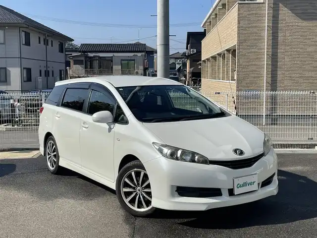 トヨタ ウィッシュ 1．8X HIDセレクション 福島県 2011(平23)年 8.8万km ホワイトパールクリスタルシャイン 純正メモリーナビ/CD/SD/ワンセグTV/バックカメラ/オートライト/キセノンライト/ビルトインETC/ドライブレコーダー/プッシュスタート/ドアバイザー/フロアマット