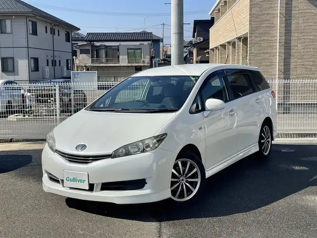 トヨタ ウィッシュ 1．8X HIDセレクション 福島県 2011(平23)年 8.8万km ホワイトパールクリスタルシャイン 純正メモリーナビ/CD/SD/ワンセグTV/バックカメラ/オートライト/キセノンライト/ビルトインETC/ドライブレコーダー/プッシュスタート/ドアバイザー/フロアマット