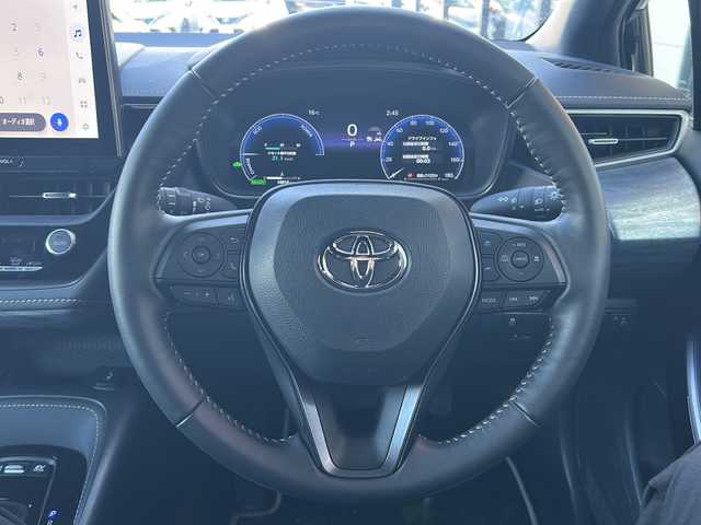 トヨタ カローラツーリング ハイブリッド ダブルバイビー 大阪府 2024(令6)年 1.9万km アティチュードブラックマイカ １オーナー　１０．５型ディスプレイオーディオ　フルセグ　Ｂｌｕｅｔｏｏｔｈ　バックカメラ　プリクラッシュセーフティー　モデリスタ　ハーフレザー　シートヒーター　ステアリングヒーター　レーダークルコン　ＢＳＭ　ＥＴＣ２．０　ウィンカーミラー　プッシュスタート　オートホールド　LEDヘッドライト　スペアキー1　モデリスタドアハンドルプロテクター　モデリスタスカッフプレート　純正ホイール　純正オーディオ　オールシーズンタイヤ