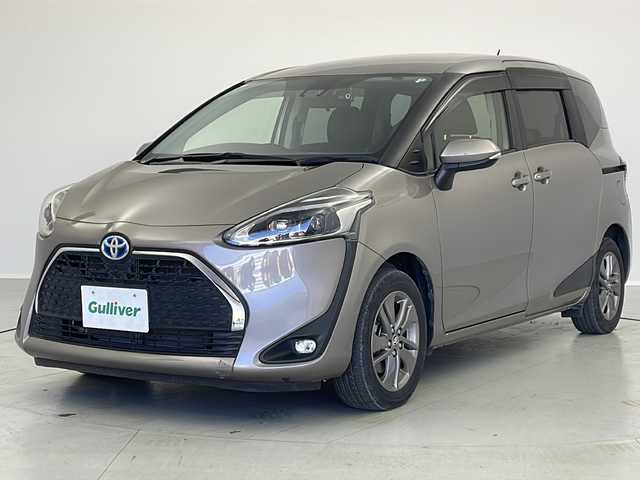 トヨタ シエンタ ハイブリッド ファンベースG 茨城県 2021(令3)年 5万km アバンギャルドブロンズメタリック 衝突軽減ブレーキ　純正ＳＤナビ　ワンセグＴＶ　バックカメラ　ドライブレコーダー　両側電動スライドドア　クルーズコントロール　ＬＥＤヘッドライト　オートハイビーム　純正フロアマット　ドアバイザー　ＥＴＣ