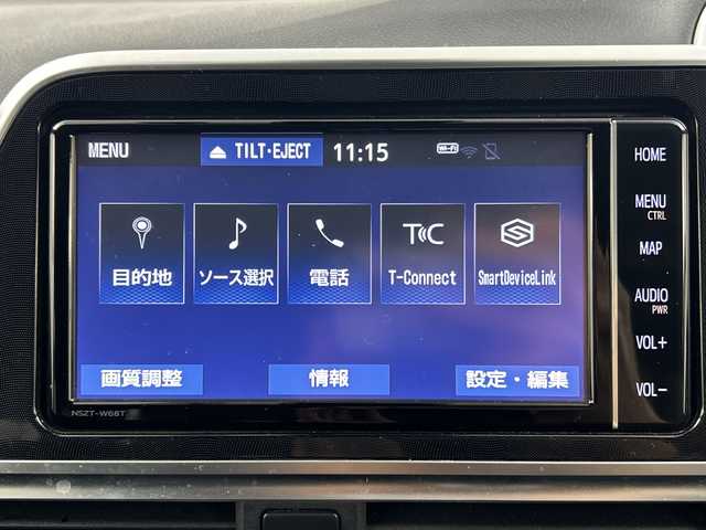 トヨタ シエンタ ハイブリッド G 埼玉県 2021(令3)年 3.9万km ダークブルーマイカM 純正ナビ/(FM/AM/TV/BT/CD/DVD)　/バックカメラ/ビルトインＥＴＣ/ドライブレコーダー/両側電動スライドドア/クルーズコントロール/クリアランスソナー/レーンキープアシスト/衝突軽減ブレーキ/LEDヘッドライト/オートハイビーム/ドアバイザー/先行車発進お知らせ機能　/革巻きハンドル　/プッシュスタート/スマートキー/　　　　　　　　　