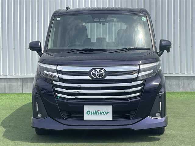 トヨタ ルーミー カスタムG 茨城県 2021(令3)年 3.6万km クールバイオレットクリスタルシャイン 〇T-Connectナビ/〇フルセグTV/〇パワースライドドア/〇ETC/〇ドライブレコーダー/〇スマートアシスト/〇アダプティブクルーズコントロール/〇コーナーセンサー/〇LEDヘッドライト/〇純正１４インチアルミホイール/〇カラーマルチインフォメイションディスプレイ/〇ステアリングスイッチ/〇オートエアコン/〇撥水機能付ファブリックシート/〇シートリフター/〇キーフリーシステム/〇エアバック（運転席・助手席）