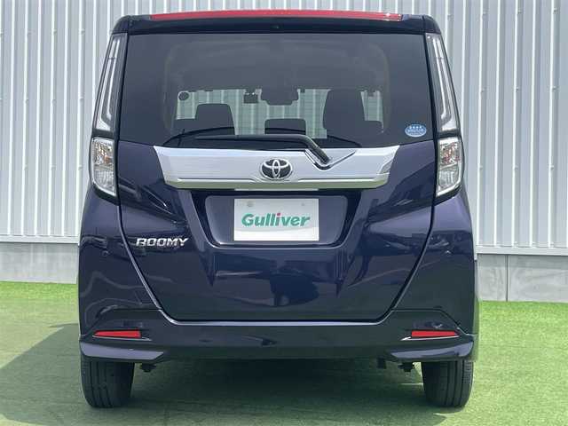 トヨタ ルーミー カスタムG 茨城県 2021(令3)年 3.6万km クールバイオレットクリスタルシャイン 〇T-Connectナビ/〇フルセグTV/〇パワースライドドア/〇ETC/〇ドライブレコーダー/〇スマートアシスト/〇アダプティブクルーズコントロール/〇コーナーセンサー/〇LEDヘッドライト/〇純正１４インチアルミホイール/〇カラーマルチインフォメイションディスプレイ/〇ステアリングスイッチ/〇オートエアコン/〇撥水機能付ファブリックシート/〇シートリフター/〇キーフリーシステム/〇エアバック（運転席・助手席）
