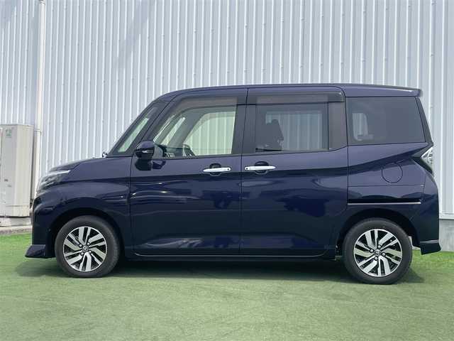 トヨタ ルーミー カスタムG 茨城県 2021(令3)年 3.6万km クールバイオレットクリスタルシャイン 〇T-Connectナビ/〇フルセグTV/〇パワースライドドア/〇ETC/〇ドライブレコーダー/〇スマートアシスト/〇アダプティブクルーズコントロール/〇コーナーセンサー/〇LEDヘッドライト/〇純正１４インチアルミホイール/〇カラーマルチインフォメイションディスプレイ/〇ステアリングスイッチ/〇オートエアコン/〇撥水機能付ファブリックシート/〇シートリフター/〇キーフリーシステム/〇エアバック（運転席・助手席）