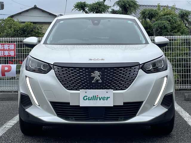プジョー ２００８ アリュール 静岡県 2020(令2)年 1.6万km 白 ユーザー買取/純正ナビ/純正LEDヘッドライト/純正17インチAW/全方位カメラ/パドルシフト/レーダークルーズコントロール/ETC/新車時保証書/取扱説明書/スペアキー×1