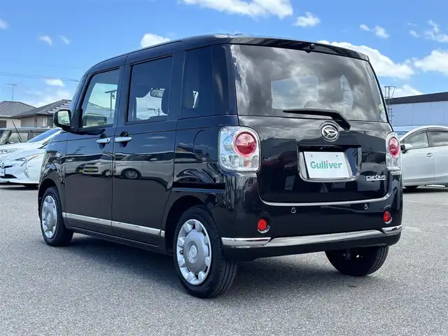 ダイハツ ムーヴ キャンバス X ブラックインテリア リミテッド SAⅢ 大分県 2019(平31)年 4万km ブラックマイカメタリック ・社外ナビ(CD.DVD.SD)/・ワンセグテレビ/・全方位カメラ/・スマートアシスト/・両側パワースライドドア/・ドライブレコーダー/・オートハイビーム/・オートエアコン/・スマートキー/・プッシュスタートボタン