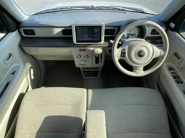 スズキ ラパン L 愛媛県 2020(令2)年 4万km フォーンベージュM 〇純正8インチナビ/〇Bluetooth/〇フルセグTV/〇全方位カメラ/〇ETC/〇セーフティサポート/〇アイドリングストップ/〇オートライト/〇シートヒーター/〇キーレスプッシュスタート/〇禁煙車