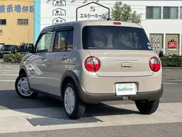 スズキ ラパン L 愛媛県 2020(令2)年 4万km フォーンベージュM 〇純正8インチナビ/〇Bluetooth/〇フルセグTV/〇全方位カメラ/〇ETC/〇セーフティサポート/〇アイドリングストップ/〇オートライト/〇シートヒーター/〇キーレスプッシュスタート/〇禁煙車