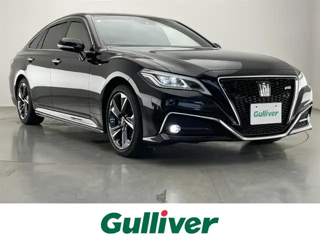 トヨタ クラウン ハイブリッド RS リミテッド 愛知県 2020(令2)年 3.8万km ブラック 純正９型ナビ　ムーンルーフ　ＢＳＭ　禁煙車　バックカメラ　ＥＴＣ２．０　ドラレコ　レザーシート　パワーシート　ベンチレーション　シートヒーター　セーフティセンス　フォグ　衝突軽減　ＡＣ１００Ｖ　フルセグＴＶ