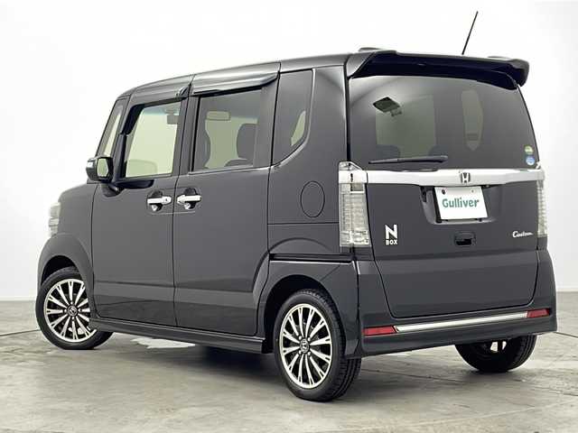 ホンダ Ｎ ＢＯＸ カスタム G ターボ Lパッケージ 愛知県 2016(平28)年 7.8万km クリスタルブラックパール /禁煙車//純正Gathersナビ(VXM-175VFi)//純正ナビ装着用スペシャルパッケージ//ビルトインETC//バックカメラ//前後ドライブレコーダー(ZDR015)//360°スーパーUV&IRカットパッケージ//ディスチャージヘッドライト//オートライト//LEDフォグランプ//両側パワースライドドア//アレルクリーンシート(プライムスムース&ファブリックコンビ)//スライドリヤシート//シートバックテーブル//革巻きステアリング//ステアリングスイッチ//パドルシフト//純正15インチアルミホイール//プッシュスタート//電動格納ミラーウィンカー//アイドリングストップ//横滑り防止装置//取扱説明書//スペアキー