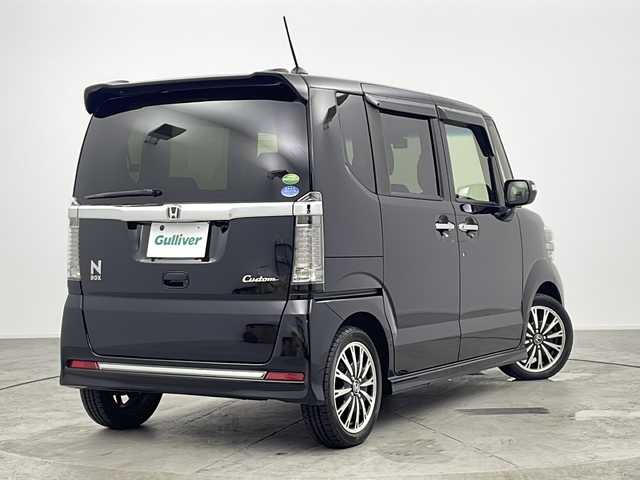 ホンダ Ｎ ＢＯＸ カスタム G ターボ Lパッケージ 愛知県 2016(平28)年 7.8万km クリスタルブラックパール /禁煙車//純正Gathersナビ(VXM-175VFi)//純正ナビ装着用スペシャルパッケージ//ビルトインETC//バックカメラ//前後ドライブレコーダー(ZDR015)//360°スーパーUV&IRカットパッケージ//ディスチャージヘッドライト//オートライト//LEDフォグランプ//両側パワースライドドア//アレルクリーンシート(プライムスムース&ファブリックコンビ)//スライドリヤシート//シートバックテーブル//革巻きステアリング//ステアリングスイッチ//パドルシフト//純正15インチアルミホイール//プッシュスタート//電動格納ミラーウィンカー//アイドリングストップ//横滑り防止装置//取扱説明書//スペアキー
