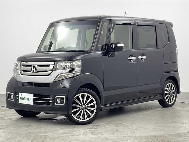 ホンダ Ｎ ＢＯＸ カスタム G ターボ Lパッケージ 愛知県 2016(平28)年 7.8万km クリスタルブラックパール /禁煙車//純正Gathersナビ(VXM-175VFi)//純正ナビ装着用スペシャルパッケージ//ビルトインETC//バックカメラ//前後ドライブレコーダー(ZDR015)//360°スーパーUV&IRカットパッケージ//ディスチャージヘッドライト//オートライト//LEDフォグランプ//両側パワースライドドア//アレルクリーンシート(プライムスムース&ファブリックコンビ)//スライドリヤシート//シートバックテーブル//革巻きステアリング//ステアリングスイッチ//パドルシフト//純正15インチアルミホイール//プッシュスタート//電動格納ミラーウィンカー//アイドリングストップ//横滑り防止装置//取扱説明書//スペアキー