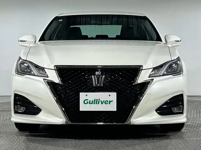 トヨタ クラウン アスリート S-T 神奈川県 2016(平28)年 4.1万km ホワイトパールクリスタルシャイン 純正8型SDナビゲーション/フルセグ　CD DVD　SDREC Bluetooth　USB　AUX　AM　FM/バックカメラ/クルーズコントロール/アイドリングストップ/ECO/SOSコール/純正ビルトインETC/前席パワーシート/革巻きステアリング/パドルシフト/プッシュスタート/スマートキー/純正17インチアルミホイール/純正リアアンダースポイラー/LEDヘッドランプ/LEDフロントフォグランプ/オートライト/スペアキー