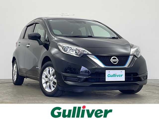 日産 ノート e－パワー X FOUR 秋田県 2020(令2)年 4万km スーパーブラック ４WD/純正SDナビ(Bluetooth/CD/フルセグ)/バックカメラ/ETC/前方ドライブレコーダー/純正AW/レーンキープアシスト/衝突被害軽減システム/前後コーナーセンサー/クリアランスソナー/パートタイム４WD切り替えスイッチ/ハロゲンヘッドライト/スマートキー/スペアキー