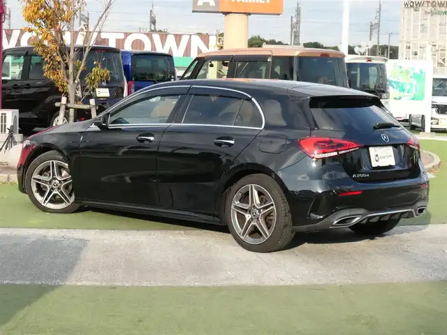 メルセデス・ベンツ Ｍ・ベンツ Ａ２００ｄ AMGライン 千葉県 2019(令1)年 4.2万km コスモスブラック アクティブブレーキアシスト/アクティブレーンキーピングアシスト/レーンチェンジアシスト/ブラインドスポットアシスト/アテンションアシスト/ディストロニック/純正ナビ/地デジTV/【Bluetooth接続】/バックカメラ/ドライブレコーダー（前後撮影）/革巻きステアリング/ステアリングスイッチ/ETC/LEDヘッドライト/ウインカーミラー/パークトロニック/純正18インチアルミホイル/サイド/カーテンエアバッグ/キーレスゴー