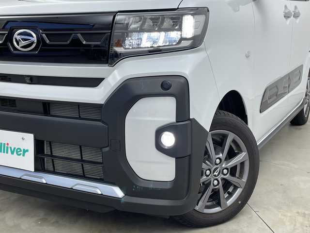 ダイハツ タント ファンクロス 新潟県 2024(令6)年 0.3万km シャイニングホワイトパール 4WD/衝突軽減ブレーキ/両側パワースライドドア/コーナーセンサー/前席シートヒーター/オートライト/オートハイビーム/LEDヘッドライト/プッシュスタート/オートブレーキホールド/アイドリングストップ/オートドアミラー/純正フロアマット