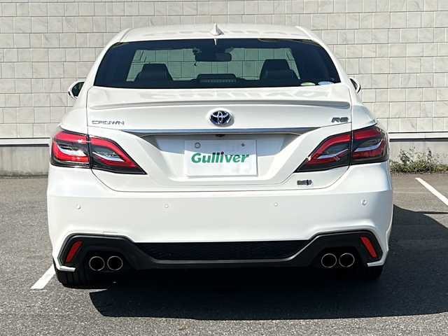 トヨタ クラウン ハイブリッド RS 茨城県 2019(令1)年 2万km ホワイトパールクリスタルシャイン 衝突被害軽減ブレーキ/純正メモリナビ/・CDDVDBTフルセグ/バックカメラ/ミュージックサーバー/スポーツモード/パドルシフト/前席パワーシート（レザー）/エアシート/シートヒーター/サンルーフ/ドライブレコーダー/ABSシステム/横滑り防止機能/コーナーセンサー/レーダークルーズコントロール/エアバック（ダブル＋サイド＋カーテン）/プッシュスタート/ETC/純正LEDヘッドライト