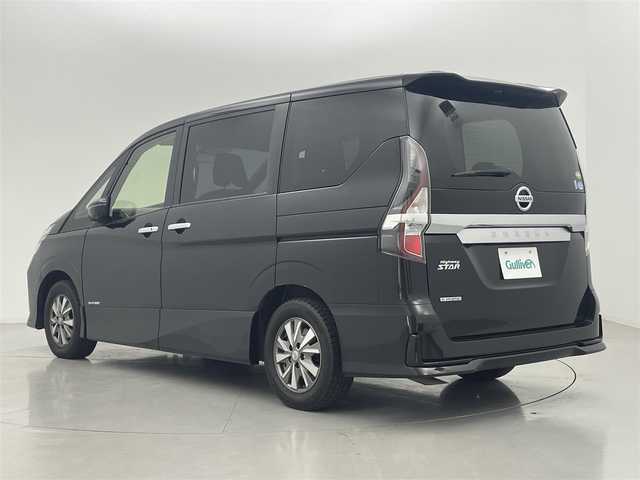 日産 セレナ ハイウェイスター V 熊本県 2020(令2)年 6.5万km ダイヤモンドブラック 純正ナビ（ＣＤ・ＤＶＤ・フルセグ・ＢＴ）/全周囲カメラ　/純正前後ドライブレコーダー　/純正フリップダウンモニター/ビルトインＥＴＣ　/前後クリアランスソナー　/両側パワースライドドア　/プロパイロット/エマージェンシーブレーキ/車線逸脱警報/車線逸脱防止支援システム/標識認識機能/ふらつき警報機能/ブラインドスポットモニター/横滑り防止/アイドリングストップ/社外フロアマット/純正１５インチAW/オートライト/オートマチックハイビーム/LEDヘッドライト/フォグライト/スマートキー/プッシュスタート/　