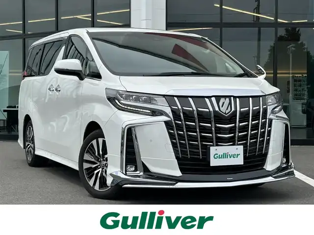 トヨタ アルファード S Cパッケージ 栃木県 2021(令3)年 2.3万km ホワイトパールクリスタルシャイン モデリスタエアロ（フロント）/ツインムーンルーフ/デジタルインナーミラー/ブラインドスポットモニター/純正ディスプレイオーディオ/バックカメラ/3眼LEDヘッドライト/フォグランプ/オートライト/オートマチックハイビーム/前後ドライブレコーダー/衝突被害軽減システム/横滑り防止/レーンキープアシスト/前後コーナーセンサー/シートヒーター/純正AW18インチ/ビルトインETC