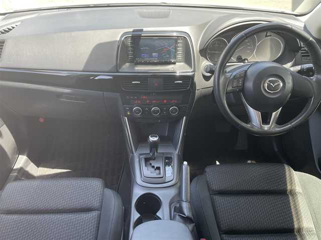 マツダ ＣＸ－５ XD 宮城県 2013(平25)年 11.6万km クリスタルホワイトパールマイカ 社外ナビ/バックカメラ/サイドカメラ/フルセグTV/Bluetooth/スペアキ－/プッシュスタート/アイドリングストップ/純正ホイール/純正マット