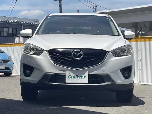 マツダ ＣＸ－５ XD 宮城県 2013(平25)年 11.6万km クリスタルホワイトパールマイカ 社外ナビ/バックカメラ/サイドカメラ/フルセグTV/Bluetooth/スペアキ－/プッシュスタート/アイドリングストップ/純正ホイール/純正マット