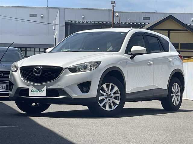 マツダ ＣＸ－５ XD 宮城県 2013(平25)年 11.6万km クリスタルホワイトパールマイカ 社外ナビ/バックカメラ/サイドカメラ/フルセグTV/Bluetooth/スペアキ－/プッシュスタート/アイドリングストップ/純正ホイール/純正マット