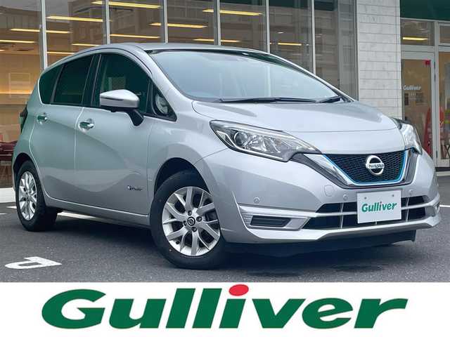 日産 ノート e－パワー X Vセレクション 島根県 2020(令2)年 6.5万km ブリリアントシルバー 社外メモリナビ /Bluetooth接続 /全方位カメラ /ETC /前後コーナーセンサー /スマートキー /プッシュスタート/レーンアシスト /衝突軽減ブレーキ /横滑り防止装置/純正LEDヘッドライト /純正15インチアルミホイール/純正フロアマット