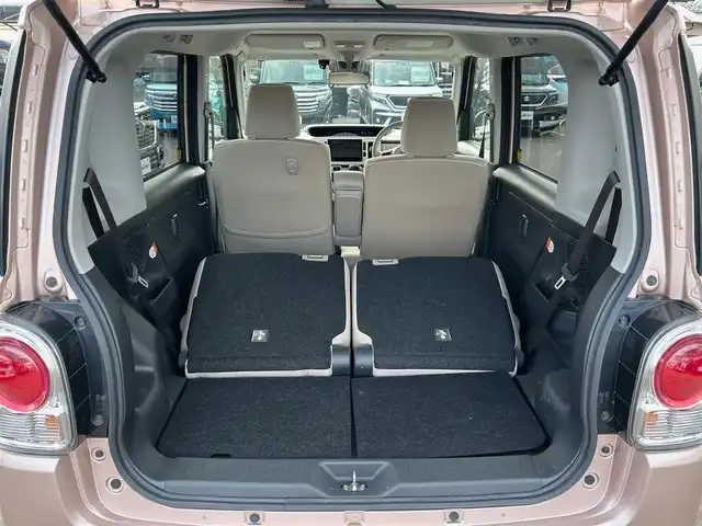 ダイハツ ムーヴ キャンバス X LTD メイクアッフ SA Ⅱ 宮城県 2017(平29)年 5.6万km ライトローズマイカメタリックⅡ パノラマモニター/＝＝＝/スマートアシスト2/・衝突回避支援ブレーキ機能/・衝突警報機能/・車線逸脱警報機能/・誤発進抑制制御機能/・先行車発進お知らせ機能/純正8インチナビ/・CD/DVD/・Bluetooth/・フルセグTV/両側パワースライドドア/ステアリングスイッチ/フォグランプ/オートライト/スマートキー＆プッシュスタート/電動格納ミラー/純正フロアマット/純正ドアバイザー/Wエアバッグ