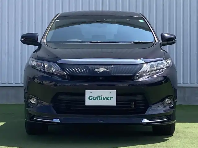 トヨタ ハリアー プレミアム アドバンスド スタイルモーヴ 香川県 2015(平27)年 3.2万km スパークリングブラックパールクリスタルシャイン 登録時走行距離：31176Kｍ/モデリスタエアロ/JBLサウンド/パノラミックビューモニター/レーダークルーズコントロール/フルセグテレビ/純正9インチナビ/シートヒーター/レーンキープアシスト/前席パワーシート/ドライブレコーダー/ETC/電動リアゲート/パワーウィンドウオールオート/電動格納ウィンカーミラー/LEDヘッドライト/純正フロアマット/プッシュスタート/禁煙車