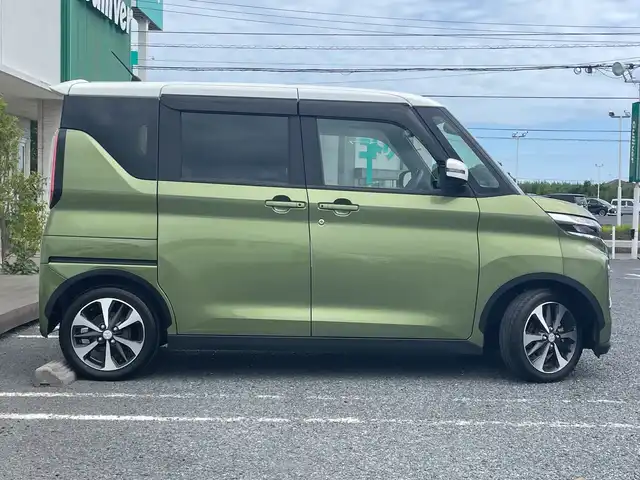 三菱 ｅＫクロススペース T プラスエディション 千葉県 2022(令4)年 1.9万km オリーブグリーン ディスプレイオーディオ 全方位カメラ シートヒーター 両側電動 ハンズフリーオートスライド AppleCarPlay プロパイロット HDMI USB オリーブグリーン/ホワイトツートン LEDライト