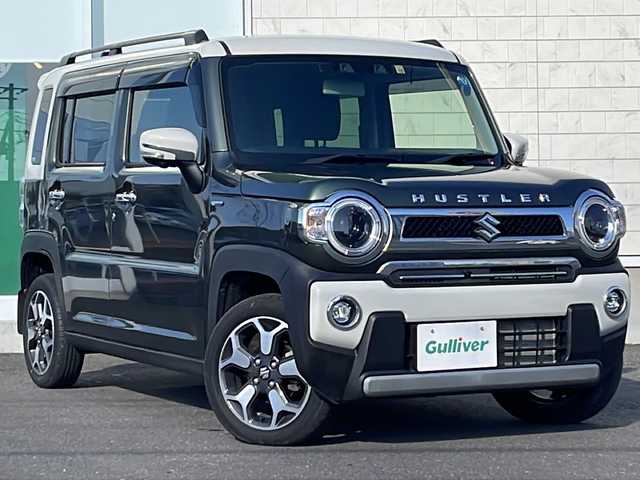 スズキ ハスラー Jスタイル Ⅱ ターボ 岩手県 2022(令4)年 2.6万km クールカーキパールメタリック/ソフトベージュメタリック 純正9インチメモリナビ/AM/FM/CD/DVD/Bluetooth/フルセグTV/純正オーディオ/フロント/サイド/バックカメラ/全方位カメラ/ETC/レーダークルーズコントロール/衝突被害軽減ブレーキ/レーンキープアシスト/横滑り防止装置/アイドリングストップ/シートヒーター/オートライト/オートハイビーム/LEDヘッドライト/フォグランプ/スマートキー/プッシュスタート/電動格納ミラー/純正15インチAW/純正フロアマット/純正ドアバイザー/保証書/取扱説明書