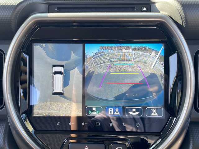 スズキ ハスラー Jスタイル Ⅱ ターボ 岩手県 2022(令4)年 2.6万km クールカーキパールメタリック/ソフトベージュメタリック 純正9インチメモリナビ/AM/FM/CD/DVD/Bluetooth/フルセグTV/純正オーディオ/フロント/サイド/バックカメラ/全方位カメラ/ETC/レーダークルーズコントロール/衝突被害軽減ブレーキ/レーンキープアシスト/横滑り防止装置/アイドリングストップ/シートヒーター/オートライト/オートハイビーム/LEDヘッドライト/フォグランプ/スマートキー/プッシュスタート/電動格納ミラー/純正15インチAW/純正フロアマット/純正ドアバイザー/保証書/取扱説明書