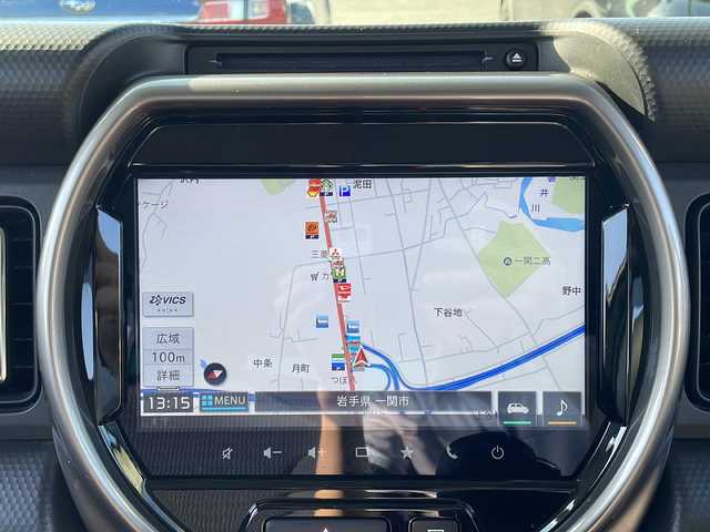 スズキ ハスラー Jスタイル Ⅱ ターボ 岩手県 2022(令4)年 2.6万km クールカーキパールメタリック/ソフトベージュメタリック 純正9インチメモリナビ/AM/FM/CD/DVD/Bluetooth/フルセグTV/純正オーディオ/フロント/サイド/バックカメラ/全方位カメラ/ETC/レーダークルーズコントロール/衝突被害軽減ブレーキ/レーンキープアシスト/横滑り防止装置/アイドリングストップ/シートヒーター/オートライト/オートハイビーム/LEDヘッドライト/フォグランプ/スマートキー/プッシュスタート/電動格納ミラー/純正15インチAW/純正フロアマット/純正ドアバイザー/保証書/取扱説明書