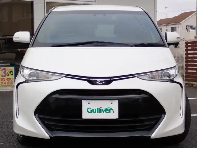 トヨタ エスティマ アエラス プレミアム 千葉県 2017(平29)年 10.2万km ホワイトパールクリスタルシャイン 純正ナビゲーション/・Bluetooth/CD/DVD/AM/FM/フルセグTV/バックカメラ/ビルトイン2.0ETC/両側パワースライドドア/前後ドライブレコーダー/クルーズコントロール/Toyota Safety Sense C/・プリクラッシュセーフティシステム/・レーンディパーチャーアラート/・オートマチックハイビーム/・先行車発進告知機能/クルーズコントロール/クリアランスソナー/プッシュスタート/スマートキー2本/LEDヘッドライト/オートライト/パワーシート/ハーフレザーシート/2列目オットマン/ステアリングスイッチ/ウィンカーミラー/電動格納ミラー/純正18インチAW/純正フロアマット/取扱説明書/保証書/ナビ取扱説明書