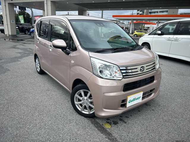 ダイハツ ムーヴ X リミテッドⅡ SAⅢ 滋賀県 2020(令2)年 0.6万km ライトローズマイカメタリック /禁煙車//ワンオーナー//ドラレコ【ユピテル　WDT-1500】//ダイハツスマートアシスト（衝突軽減ブレーキ・オートライト）//純正CDチューナー【CKW700D】//ＣＤ・ＡＭ・ＦＭ//純正１４インチＡＷ//本革巻きステアリング//運転席シートヒーター//Ｗエアバック//電格ミラー//スマートキー//保証書//取扱説明書