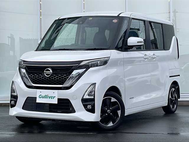 日産 ルークス HWS X プロパイロットED 神奈川県 2022(令4)年 3.1万km ホワイトパール 純正ＳＤナビＴＶ　Bluetooth/CD/iPod/両側パワースライドドア　/プロパイロット　/アラウンドビューモニター　/追従型クルーズコントロール　/コーナーセンサー　/スマートキー　/プッシュスタート　/ブレーキホールド　/ＥＴＣ/純正フロアマット/衝突被害軽減システム