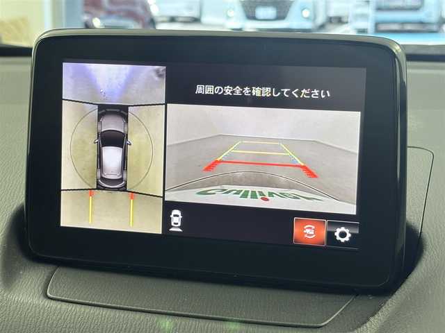マツダ マツダ２ 15S スマートエディション 福井県 2021(令3)年 1.5万km ソニックシルバーM 純正マツダコネクトナビ/CD/DVD/フルセグTV/Bluetooth/USB/AM/FM/360度ビューモニター/衝突軽減ブレーキ/レーンキープアシスト/LED/オートライト /ETC/プッシュスタート /スペアキー/純正フロアマット/純正１５インチアルミ