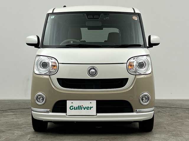 ダイハツ ムーヴ キャンバス G メイクアップ SA Ⅲ 三重県 2018(平30)年 5.6万km ナチュラルベージュマイカM 禁煙車/社外ナビ/・AM/FM/CD/DVD/Bluetooth/iPod/USB/SD/両側パワースライドドア/オートライト/オートハイビーム/ドライブレコーダー/バックカメラ/衝突軽減/フルオートエアコン/ステアリングスイッチ/電動格納ミラー/スペアキー/純正14インチAW