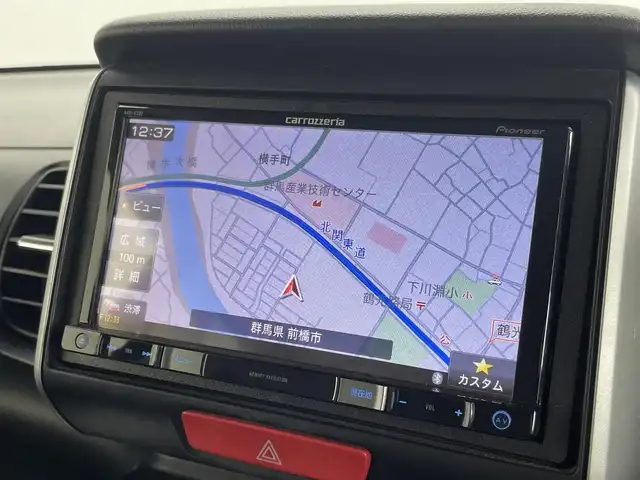 ホンダ Ｎ ＢＯＸ G ターボ Lパッケージ 群馬県 2015(平27)年 8.5万km スマートブラック 社外ナビ　バックカメラ　パワースライドドア　クルーズコントロール　横滑り防止　パドルシフト　オートエアコン　ステアリングスイッチ　パワーウインドウ　スマートキー　プッシュスタート　禁煙車