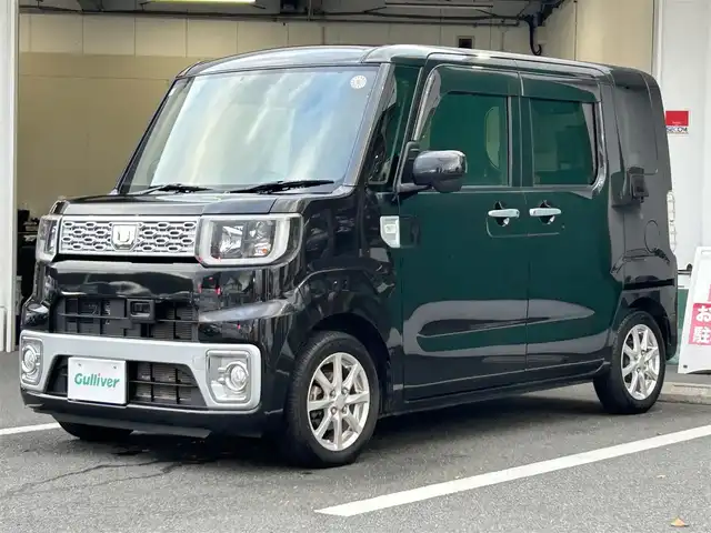 ダイハツ ウェイク X SA 京都府 2015(平27)年 4万km ブラックマイカメタリック 〇Bluetooth/〇スマートキー/〇片側パワスラ/〇純正LED/〇オートライト/〇ETC/〇社外SDナビ