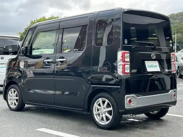 ダイハツ ウェイク X SA 京都府 2015(平27)年 4万km ブラックマイカメタリック 〇Bluetooth/〇スマートキー/〇片側パワスラ/〇純正LED/〇オートライト/〇ETC/〇社外SDナビ