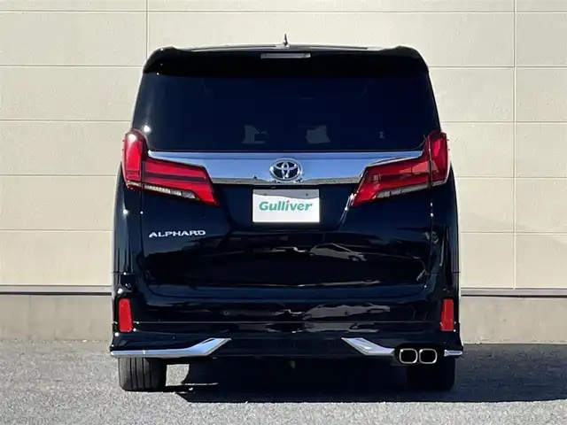 トヨタ アルファード S Cパッケージ 茨城県 2018(平30)年 5.9万km ブラック 純正ナビ/　(AM/FM/CD/DVD/USB/Bluetooth/フルセグ)/バックカメラ/モデリスタエアロ(フロント/サイド/リア)/ドライブレコーダー/レーダークルーズコントロール/サンルーフ/両側パワースライドドア/ETC/LEDヘッドライト/電動リアゲート/パワーシート/エアシート/オットマン/ステアリングヒーター/レーンキープアシスト/コーナーセンサー/パワーステアリング/W+サイドエアバック/純正アルミホイール