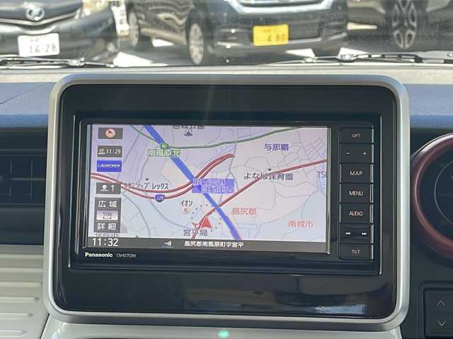 スズキ スペーシア HYBRID X 沖縄県 2020(令2)年 5.1万km シフォンアイボリーM ワンオーナー/純正ナビ（CN-RZ753W）/　（AM/FM/CD/DVD/BT）/フルセグTV/全周囲カメラ/セーフティサポート/・デュアルセンサーブレーキサポート/・誤発進抑制機能/・車線逸脱警報機能/・ふらつき警報機能/・ハイビームアシスト/・後退時ブレーキサポート/・リアパーキングセンサー/ヘッドアップディスプレイ/ビルトインETC/両側パワースライドドア/シートヒーター/純正フロアマット/スペアキー×1/取扱説明書/保証書