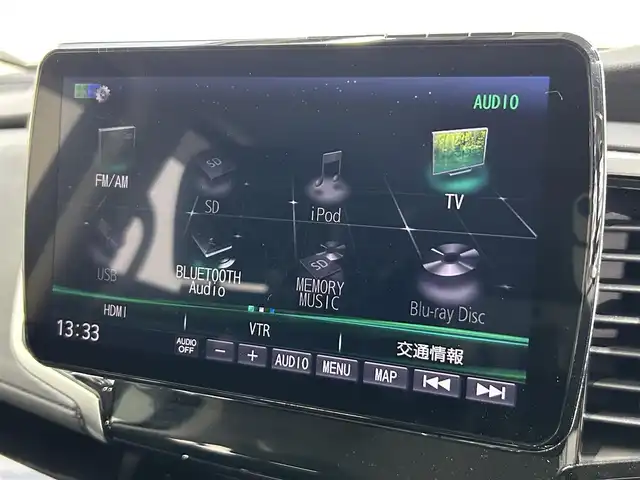 ホンダ オデッセイ アブソルート・EXホンダセンジング 大阪府 2018(平30)年 2.4万km クリスタルブラックパール 後席モニター　９ｉｎｃナビＴＶ　３６０カメラ　デジタルインナーミラー　ＷＯＲＫ２０ｉｎｃＡＷ　衝突軽減　レーダーＣ　ＢＳＭ　クリアランスソナー　ハーフレザー　パワーシート／ヒーター　前後ドラレコ