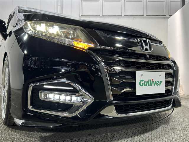 ホンダ オデッセイ アブソルート・EXホンダセンジング 大阪府 2018(平30)年 2.4万km クリスタルブラックパール 後席モニター　９ｉｎｃナビＴＶ　３６０カメラ　デジタルインナーミラー　ＷＯＲＫ２０ｉｎｃＡＷ　衝突軽減　レーダーＣ　ＢＳＭ　クリアランスソナー　ハーフレザー　パワーシート／ヒーター　前後ドラレコ