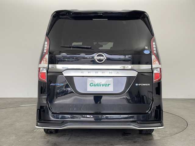日産 セレナ e-パワー オーテック セーフティPKG 兵庫県 2020(令2)年 4.8万km ダイヤモンドブラック ・純正10型ナビ＆フルセグ＆BT＆DVD＆ブルーレイ/・純正フリップダウンモニター/・アラウンドビューモニター/・プロパイロット/・両側パワースライドドア/・左側ハンズフリードア/・エマージェンシーブレーキ/・レーダークルーズコントロール/・レーンキープアシスト/・ブラインドスポットモニター/・パーキングアシスト/・前席シートヒーター/・合皮シート/・ステアリングヒーター/・純正16インチアルミホイール/・前方ドライブレコーダー/・純正フロアマット/・LEDヘッドライト/・フォグ/・オートライト/・前後コーナーセンサー