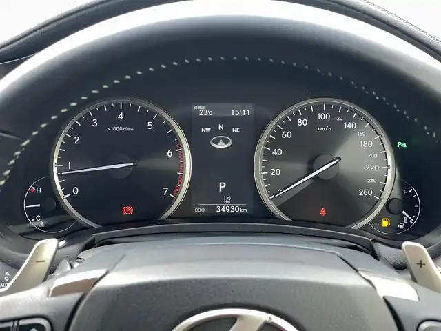 レクサス ＮＸ 300 バージョンL 山梨県 2019(平31)年 3.5万km アンバークリスタルシャイン ワンオーナー/茶革シート/全席シートヒーター/前席ベンチレーション/全席パワーシート/三眼LEDヘッドライト/オートハイビームアシスト/レーダークルーズコントロール/レーントーシングアシスト/ブラインドスポットモニター/パワーバックドア/フットオープナー/ヘッドアップディスプレイ/ETC2.0/純正メーカーナビ/アラウンドビューモニター/フルセグテレビ/前後ドラレコ/ミラー型レーダー探知機/