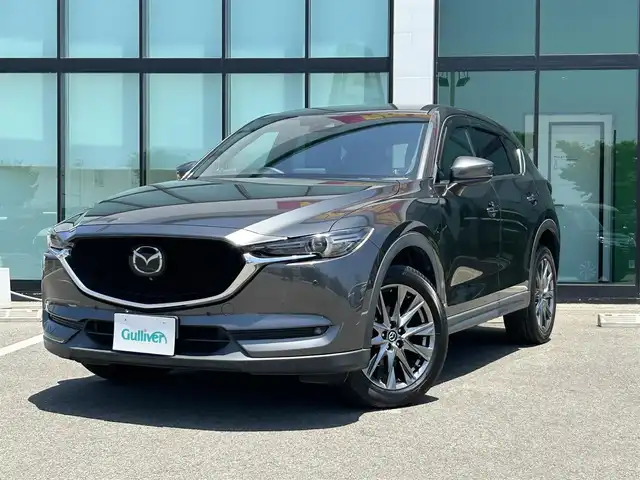 マツダ ＣＸ－５ XD エクスクルーシブモード 和歌山県 2020(令2)年 6.9万km マシーングレープレミアムM 純正メーカーナビ/360°ビューモニター/BOSEプレミアムサウンド/フルセグTV/（BT/CD/DVD)/衝突軽減ブレーキ/ヘッドアップディスプレイ/レーダークルーズコントロール/レーンキープ/コーナーセンサー/横滑り防止装置/パワーシート/ポジションメモリー/シートヒーター/シートエアベンチレーション/純正フロアマット/純正アルミホイール/LEDヘッドライト/オートライト